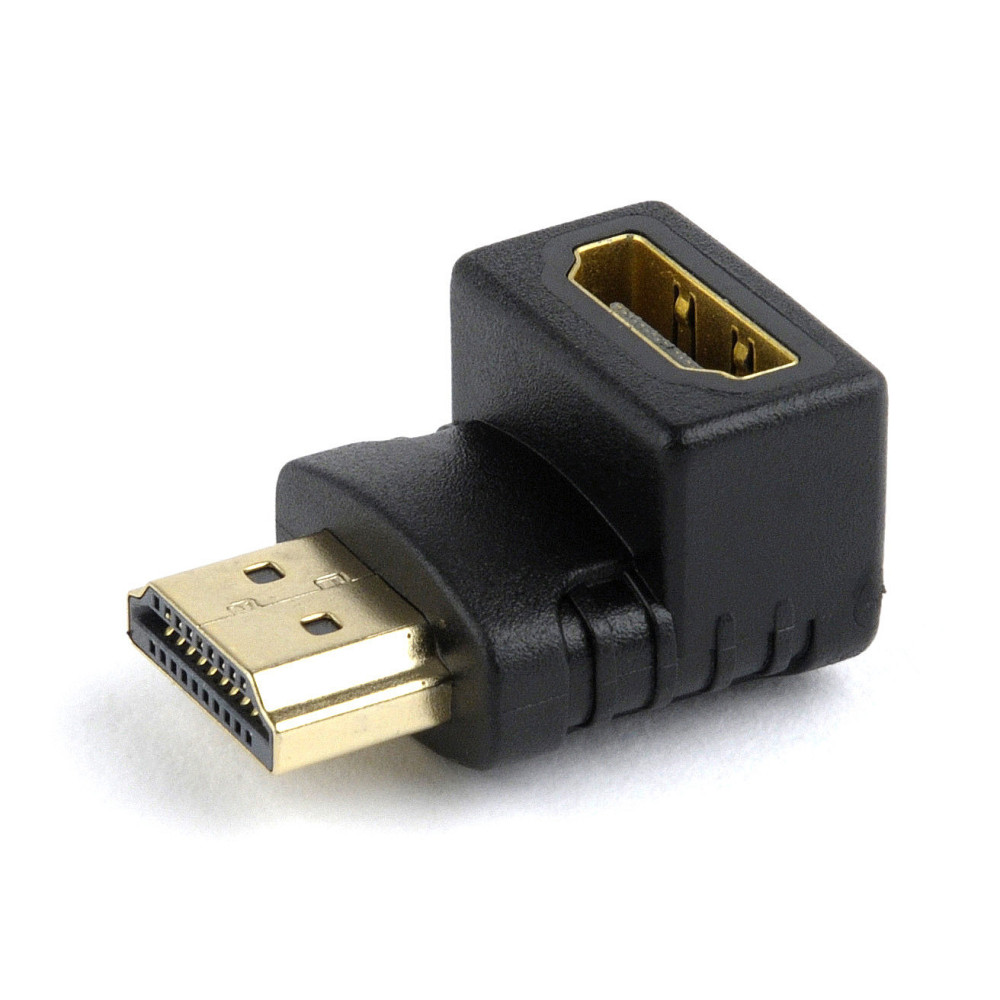 Adaptateur GEMBIRD HDMI à angle droit, 90° vers le bas
