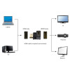 Adaptateur GEMBIRD HDMI à angle droit, 90° vers le bas