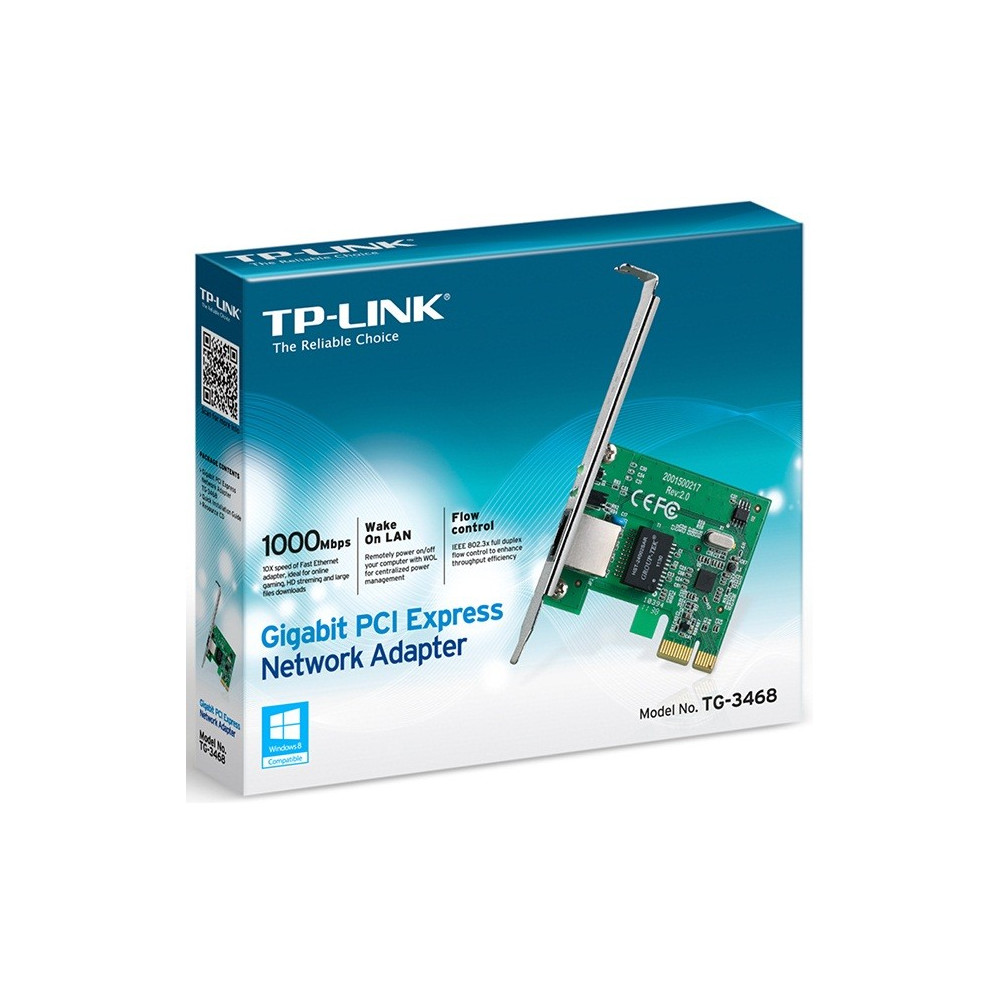 Carte Réseau Gigabit PCI Express X1 10/100/1000 