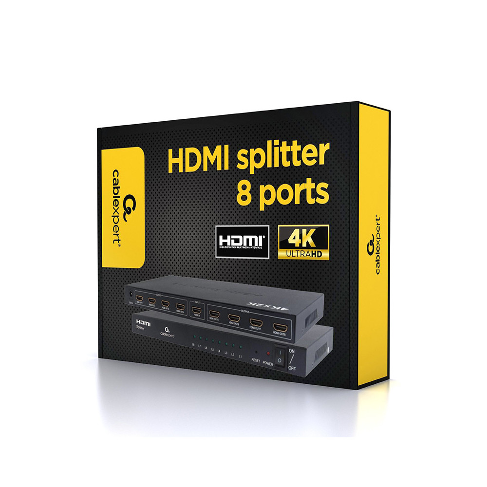 Adaptateur de partage HDMI 8 ports GEMBIRD