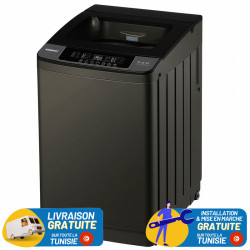 Machine à Laver NEWSTAR TOP LOAD 10kg / Dark Silver
