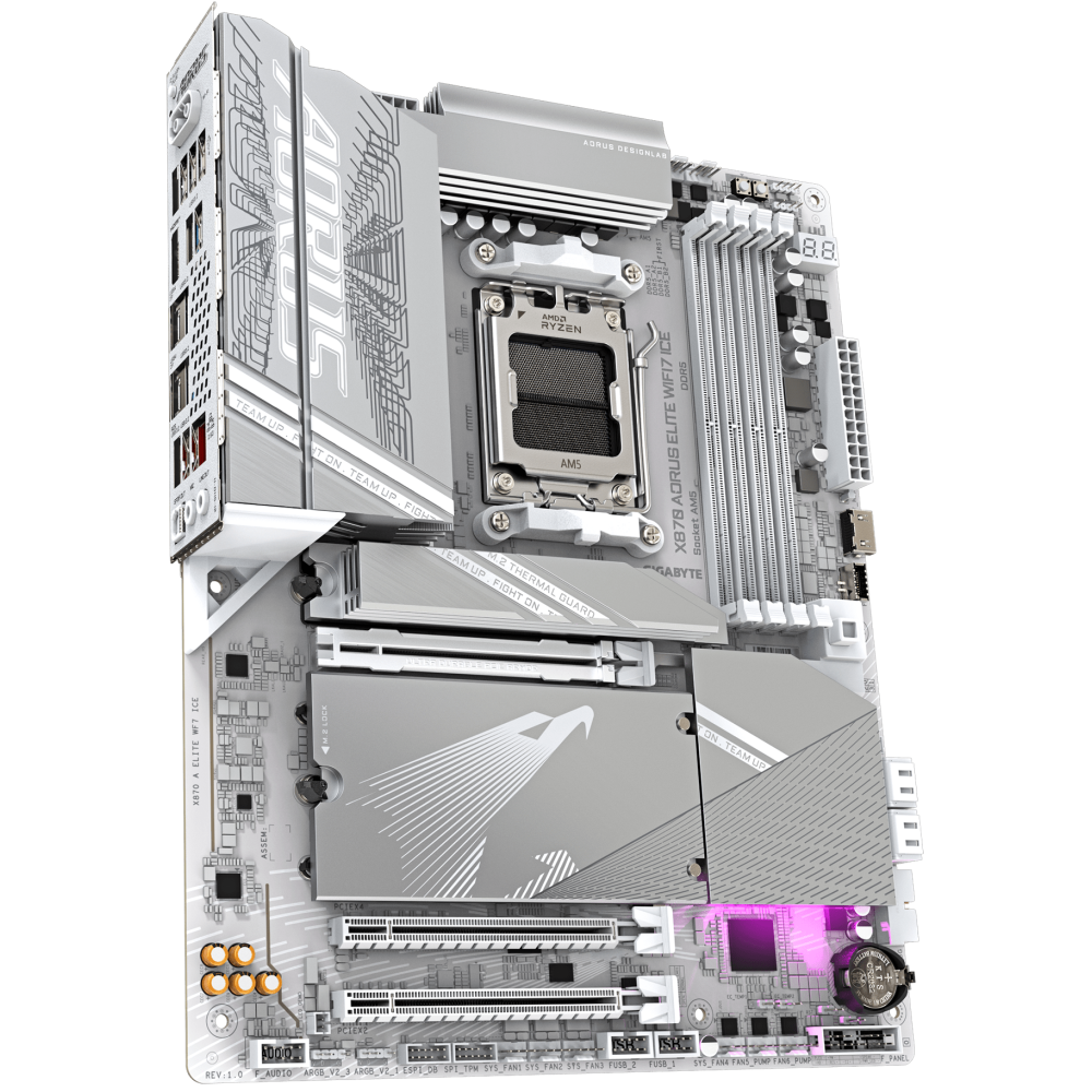 Carte Mère GIGABYTE X870 AORUS ELITE WIFI 7 ICE