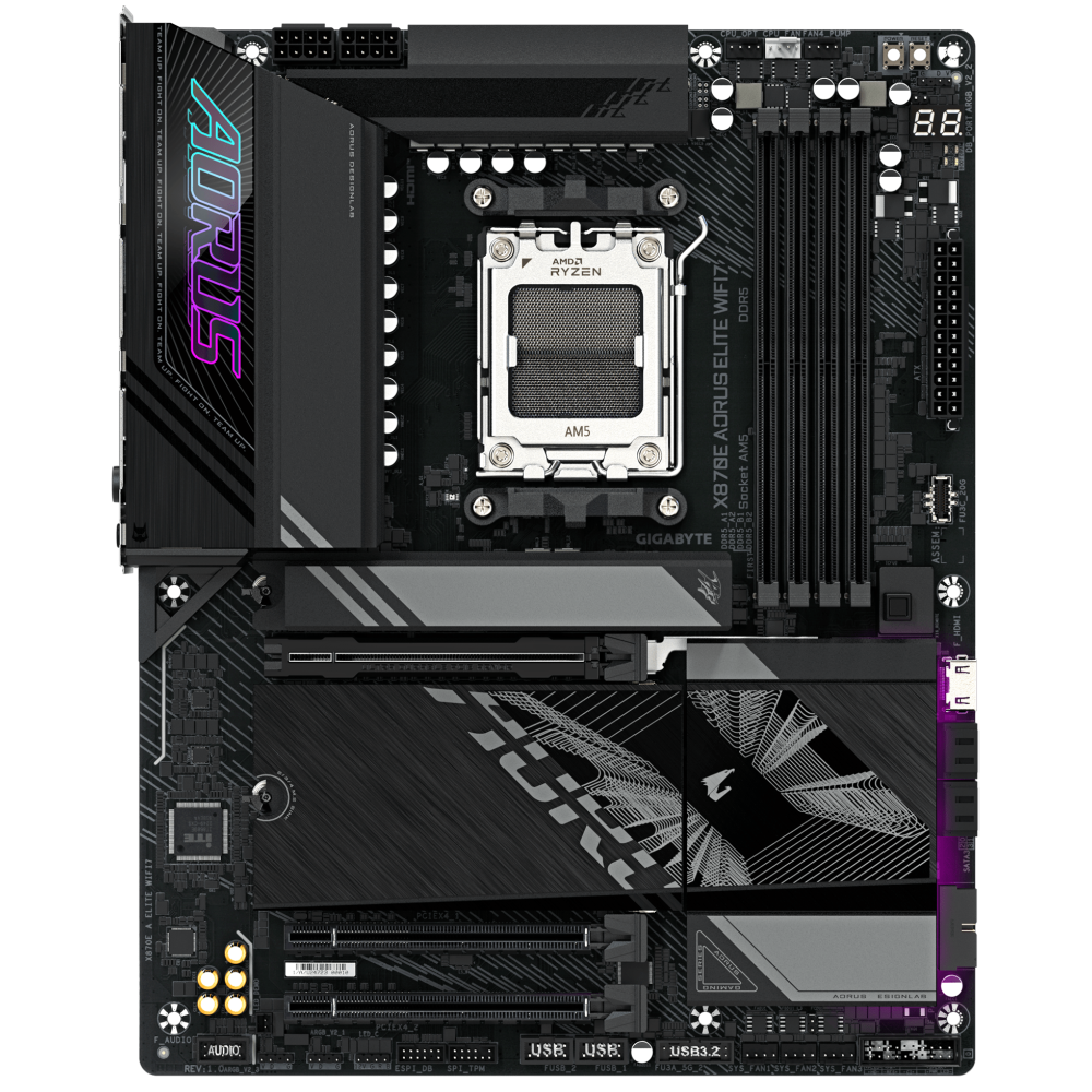 Carte Mère GIGABYTE X870E AORUS ELITE WIFI 7