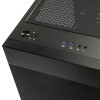 Boîtier Gaming Moyen Tour Lian-Li Lancool 205M Mesh / Micro-ATX / RGB / Avec Panneau Vitré / Noir
