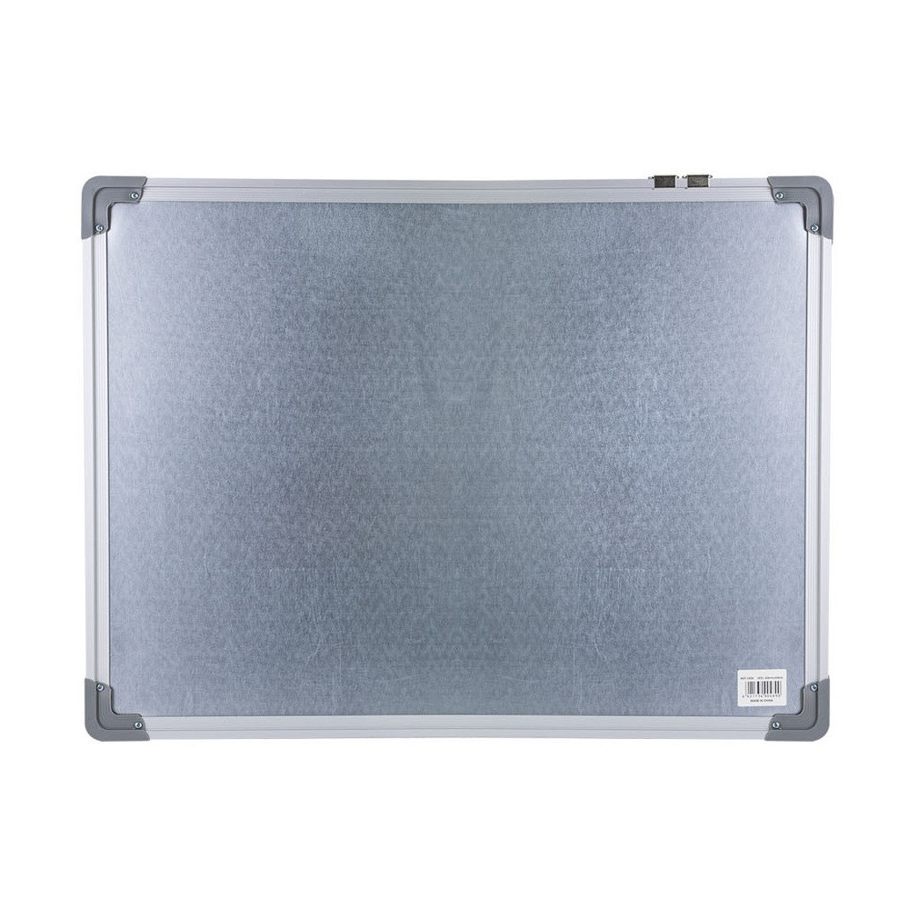 TABLEAU BLANC DELI MAGNETIQUE CADRE ALUUMINIUM / 45X60 CM