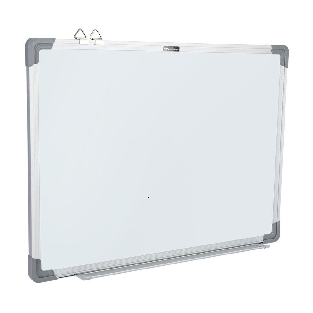 TABLEAU BLANC DELI MAGNETIQUE CADRE ALUUMINIUM / 45X60 CM