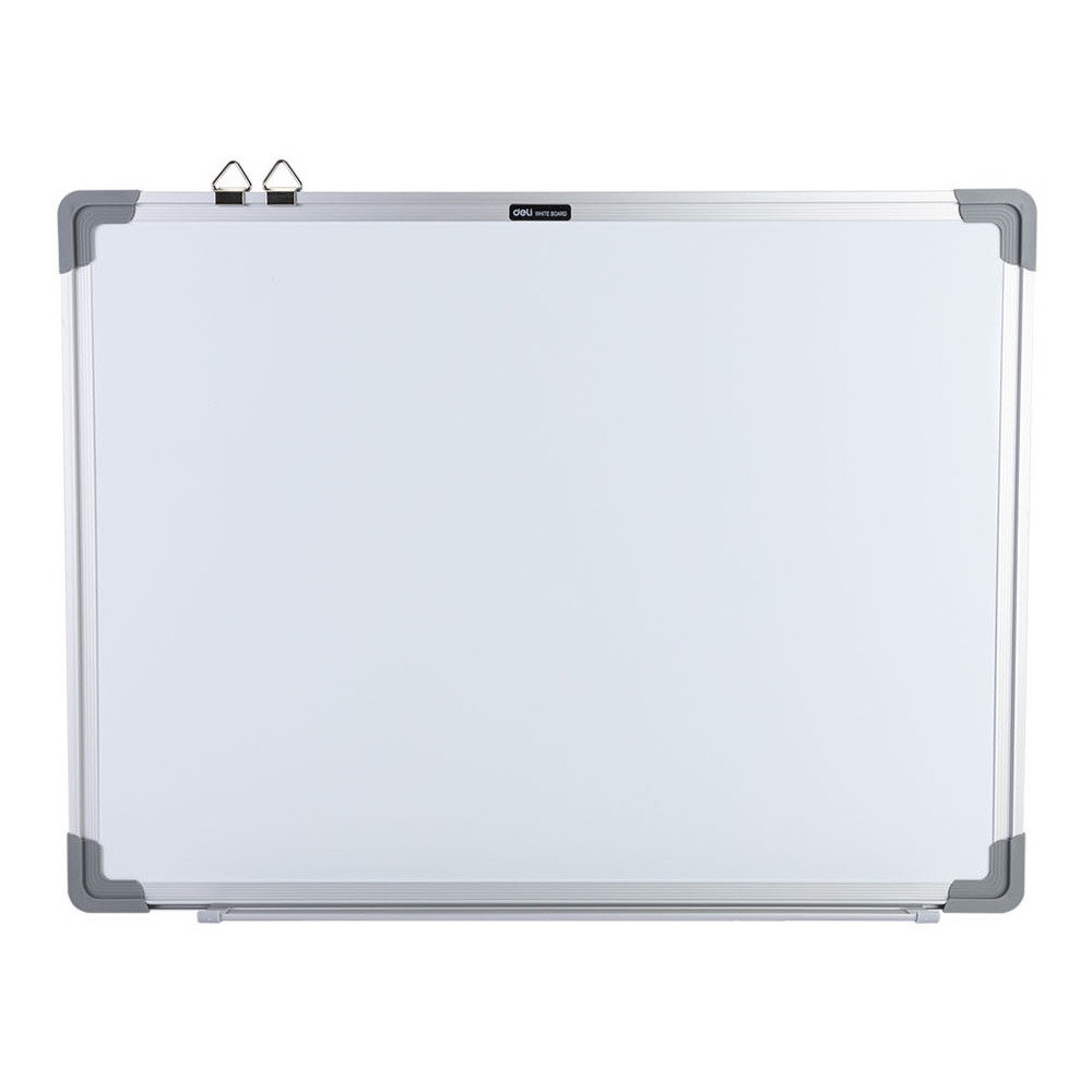 TABLEAU BLANC DELI MAGNETIQUE CADRE ALUUMINIUM / 45X60 CM