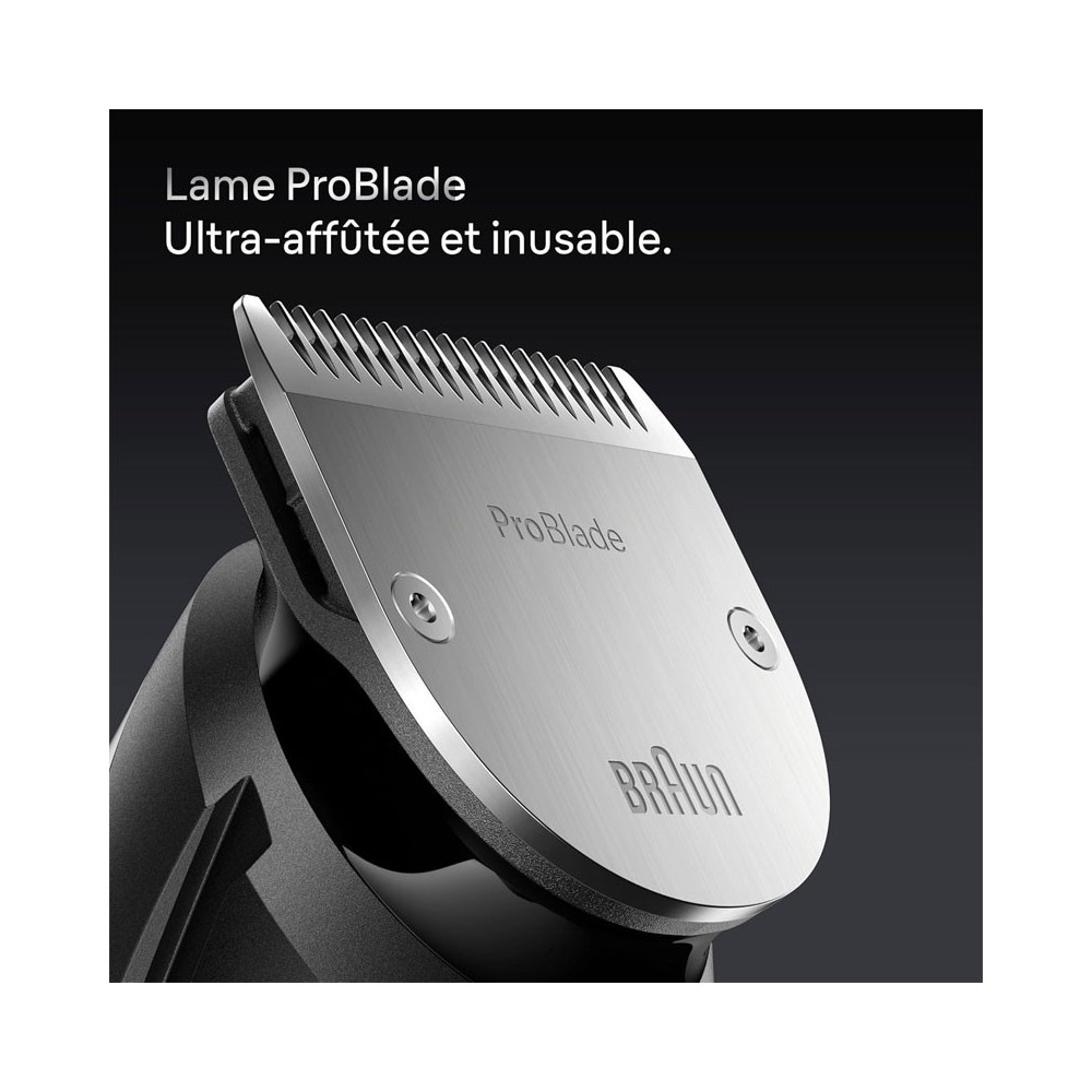 Tondeuse barbe BRAUN 7EN1 / Bleu / BT7520