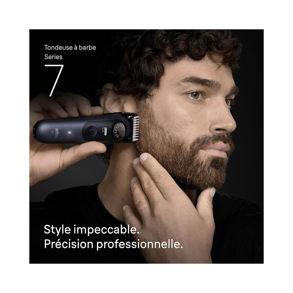 Tondeuse barbe BRAUN 7EN1 / Bleu / BT7520