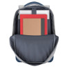Sac à dos antivol pour pc portable 15.6" RivaCase 7562 / Gris Bleu Foncé