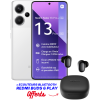Smartphone XIAOMI Redmi Note 13 PRO + 5G/ 12GO /512GO / WHITE + Ecouteurs Bluetooth Redmi buds 6 play Offerts