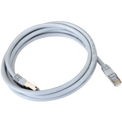 cable D-LINK Cat6 STP 26 AWG LSZH Round Patch Cord - 1m - Grey