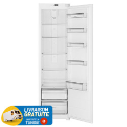 Réfrigérateur FOCUS Encastrable No Frost une Porte 300 Litres / Blanc