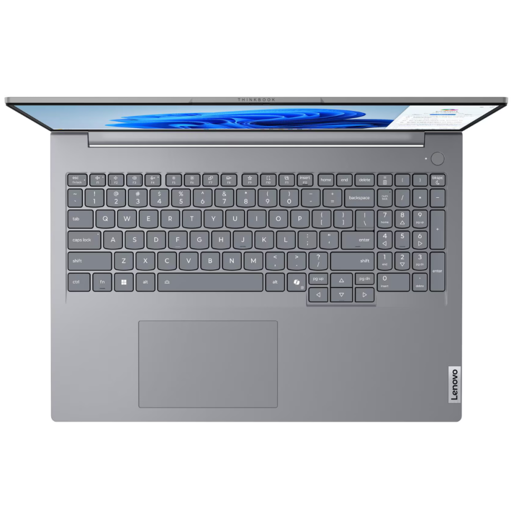 Pc Portable Lenovo ThinkBook 16 G8 IAL / Ultra 7 255H / 8 Go DDR5 / 512 Go SSD / Gris Avec Sacoche Lenovo