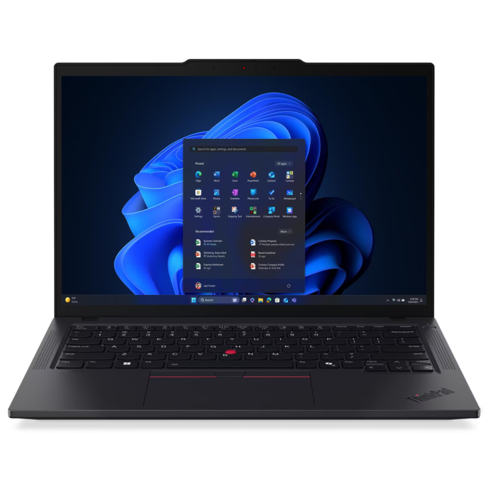 Pc Portable Lenovo ThinkPad T14 Gen 6 / Ultra 7 255U / 16 Go DDR5 / 1 To SSD / Noir