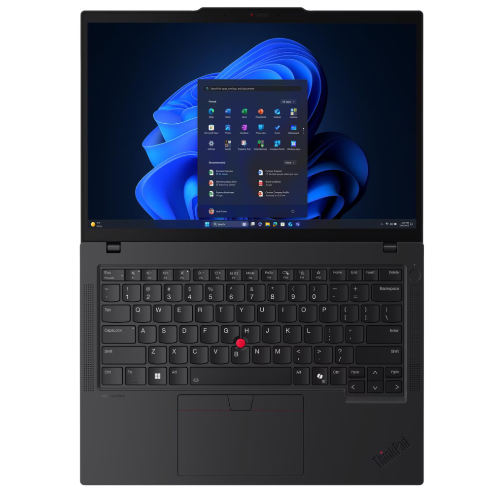 Pc Portable Lenovo ThinkPad T14 Gen 6 / Ultra 7 255U / 16 Go DDR5 / 1 To SSD / Noir