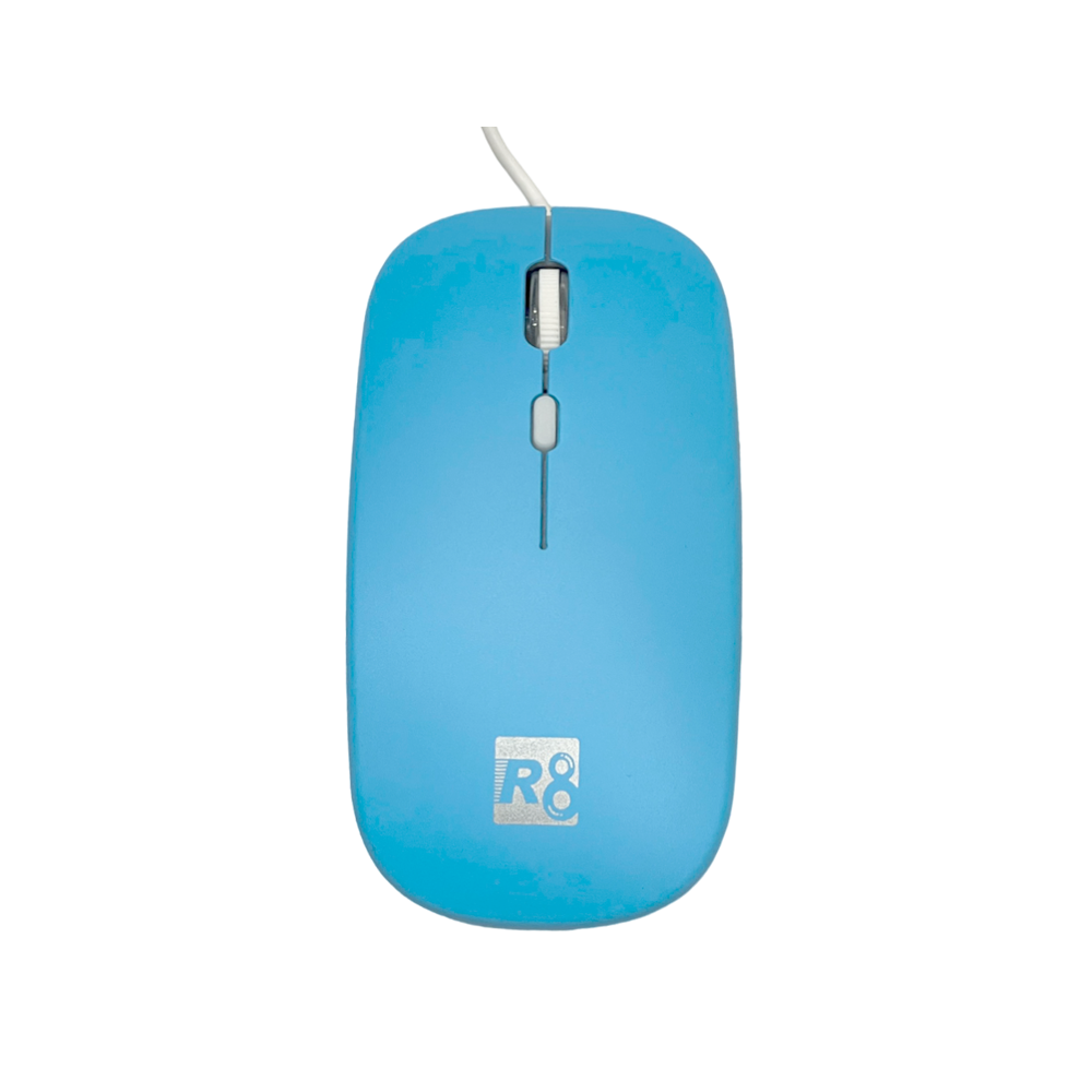 SOURIS OPTIQUE 4D -RGB -  R8 - 1612 - Bleu