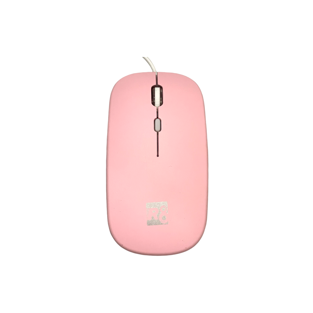 SOURIS OPTIQUE 4D -RGB -  R8 - 1612 - Pink