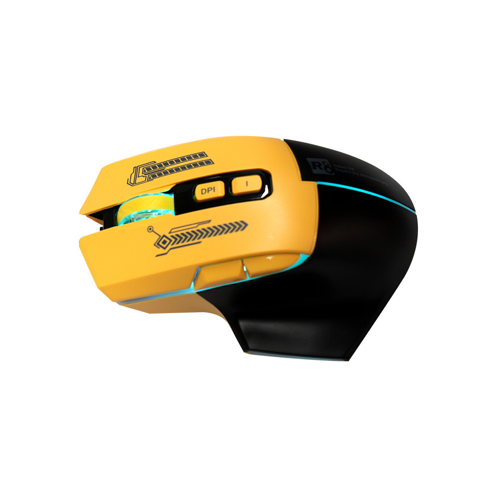 SOURIS OPTIQUE 7D GAMING -  R8 - 1639 -YELLOW