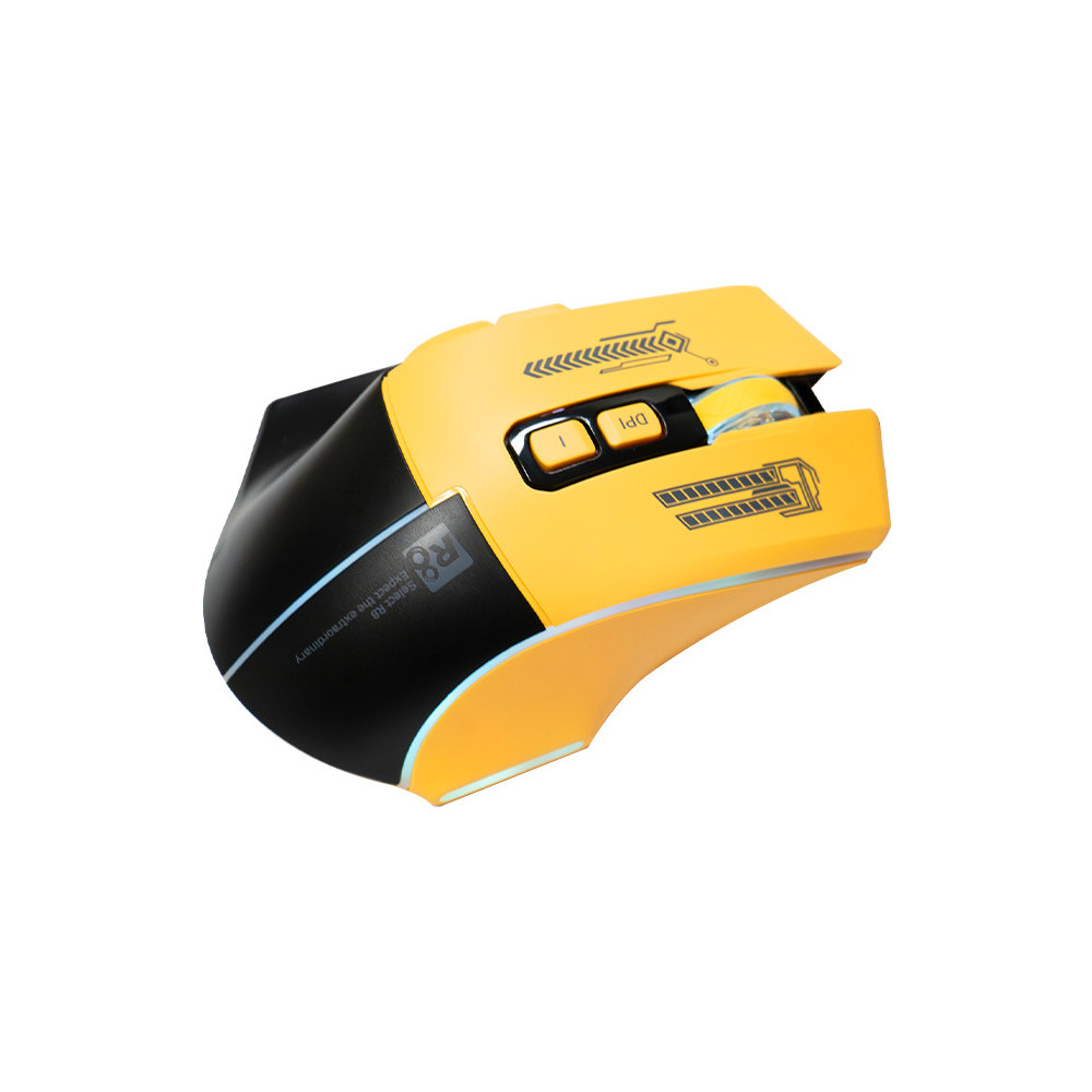 SOURIS OPTIQUE 7D GAMING -  R8 - 1639 -YELLOW
