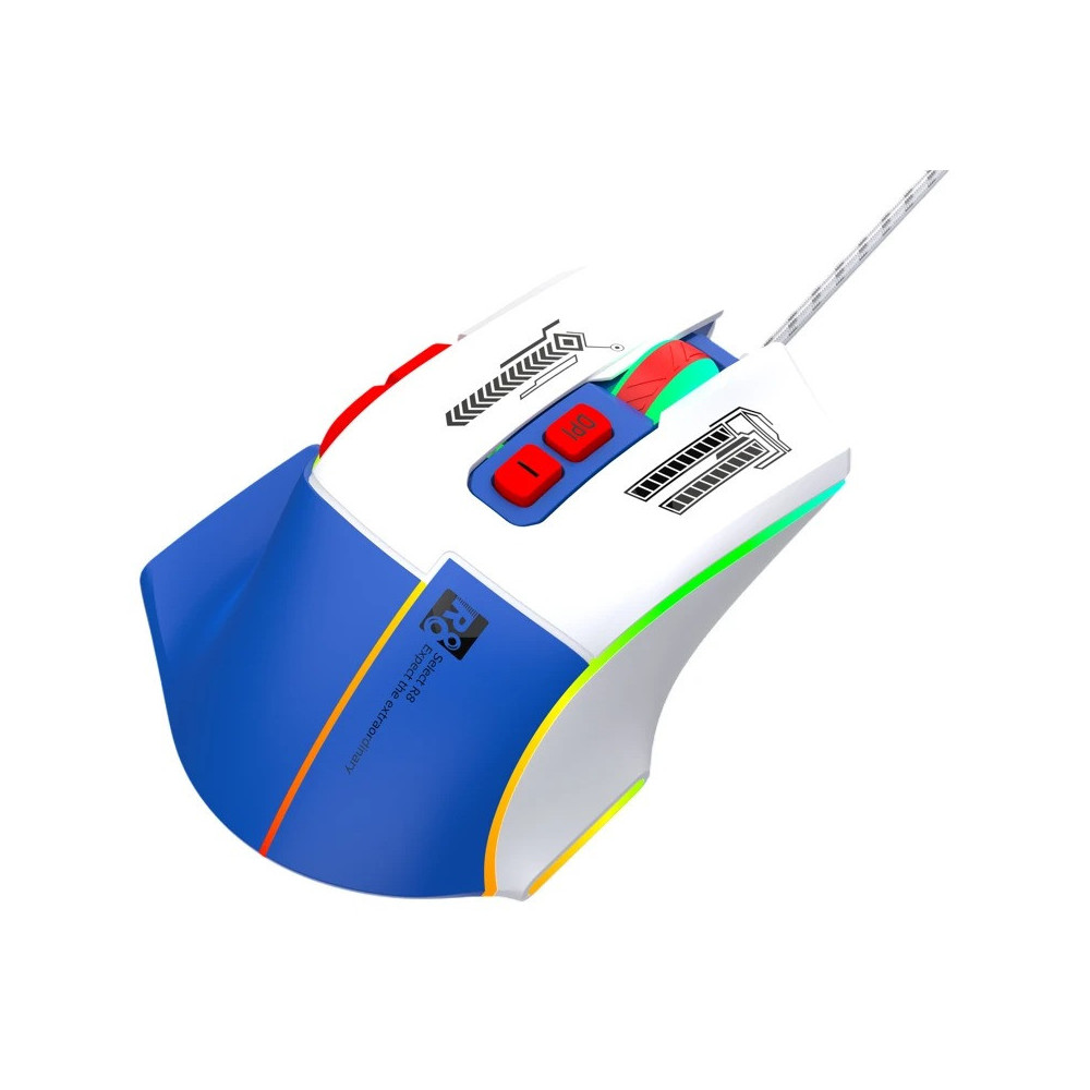 SOURIS OPTIQUE 7D GAMING -  R8 - 1639 -BLEU