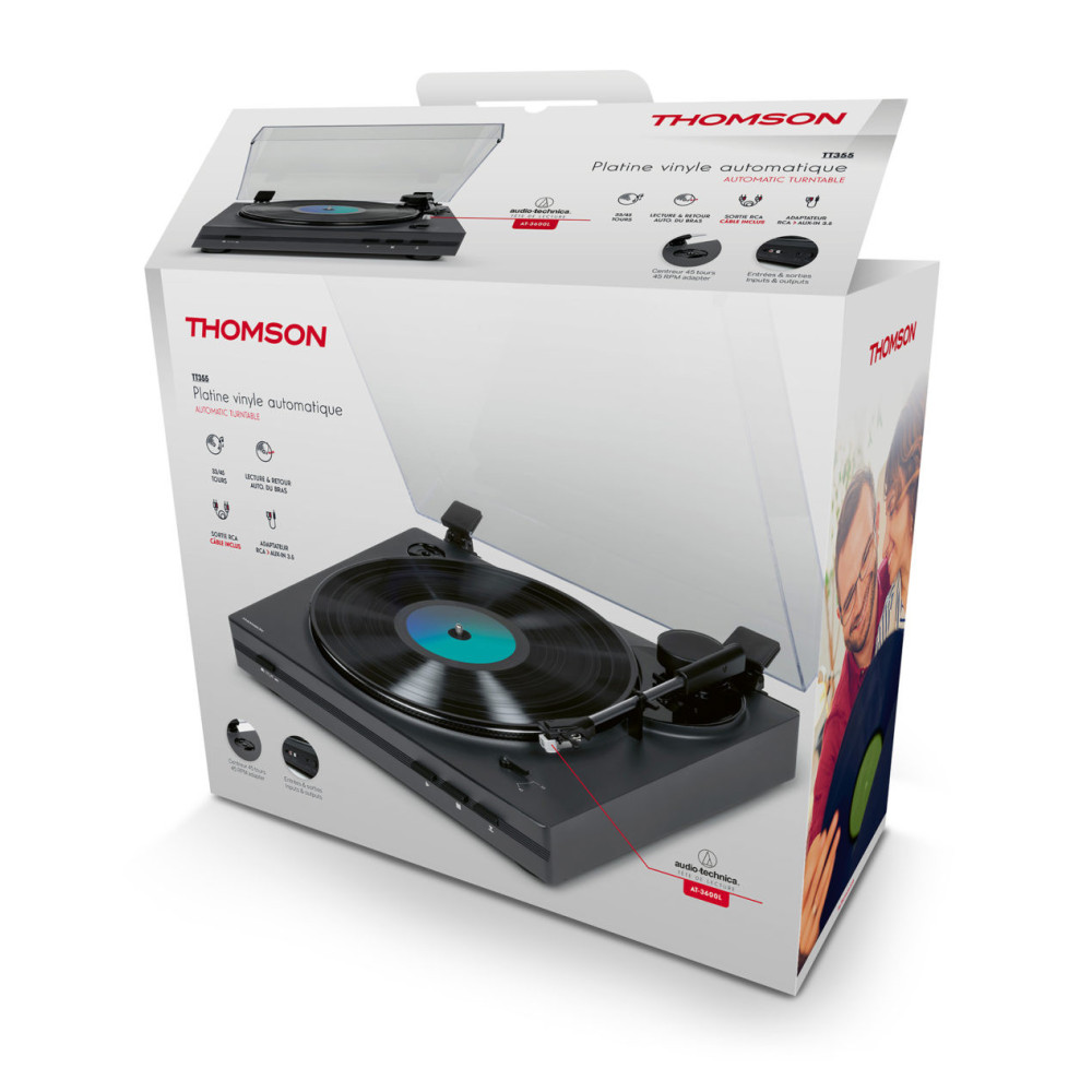 Platine vinyle automatique – TT355 Thomson