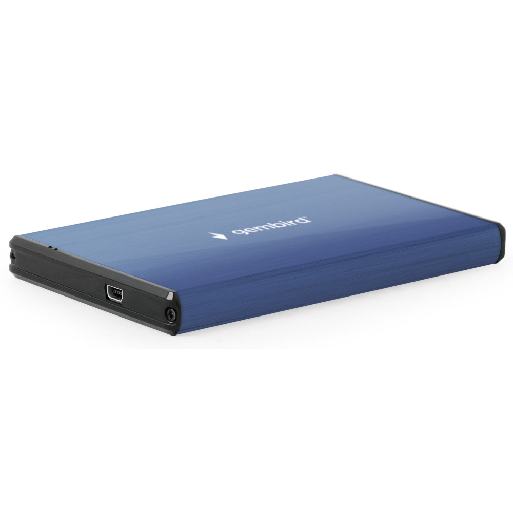 Boitier GEMBIRD pour disque dur 2.5" USB 3.0 / bleu