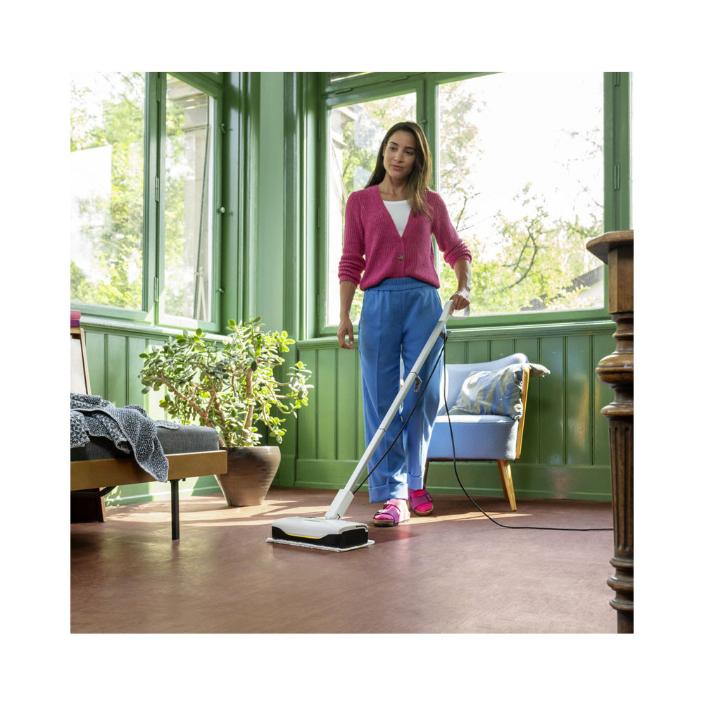 Nettoyeur à Vapeur KÄRCHER KST1 Upright 1300W - Blanc