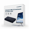 Disque dur externe GEMBIRD USB 3.0 pour SATA 3.5" appareilles