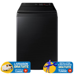Machine à Laver Samsung 19Kg Smart INVERTER Noir / WA80F19S8B