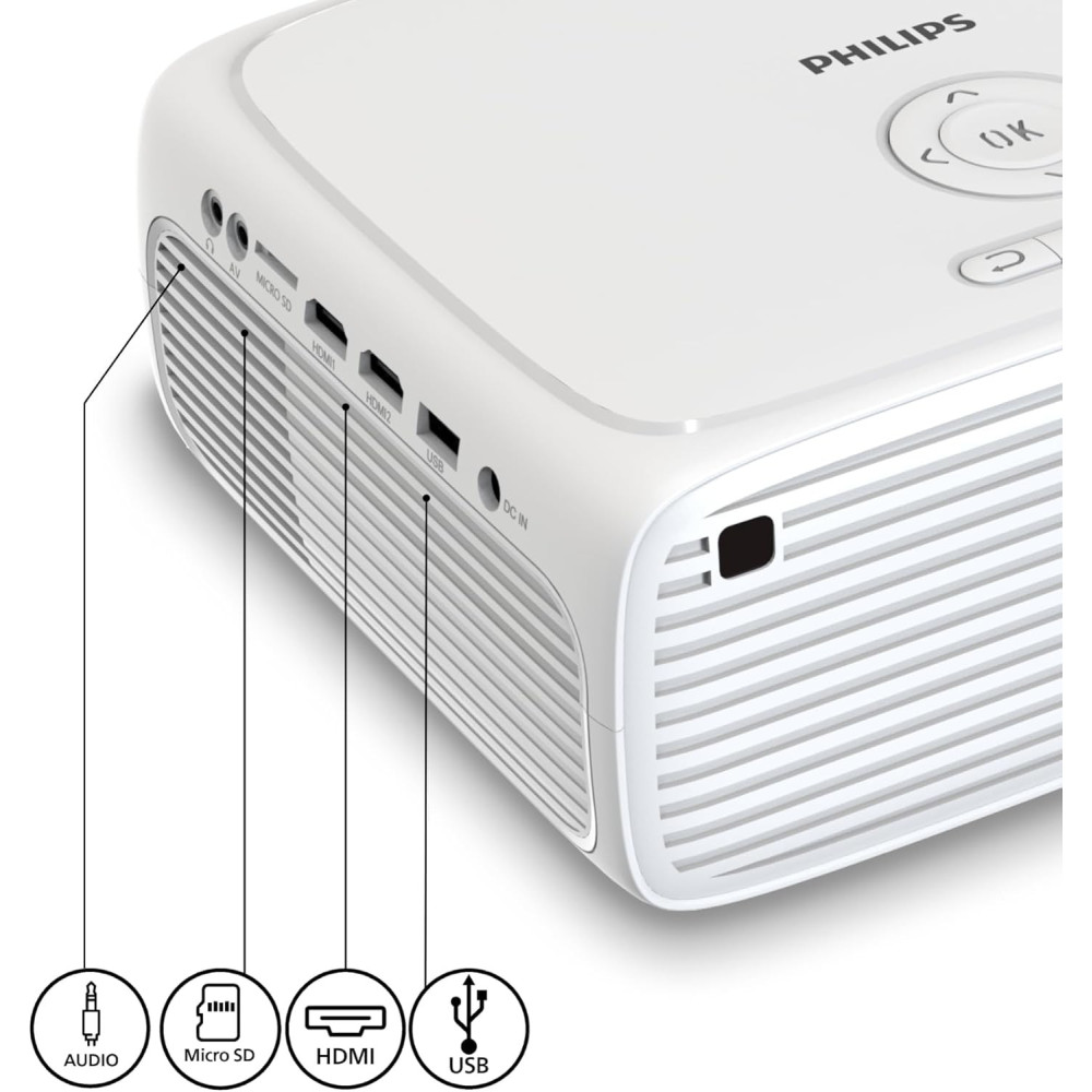 Vidéoprojecteur Philips NeoPix 200 / Blanc