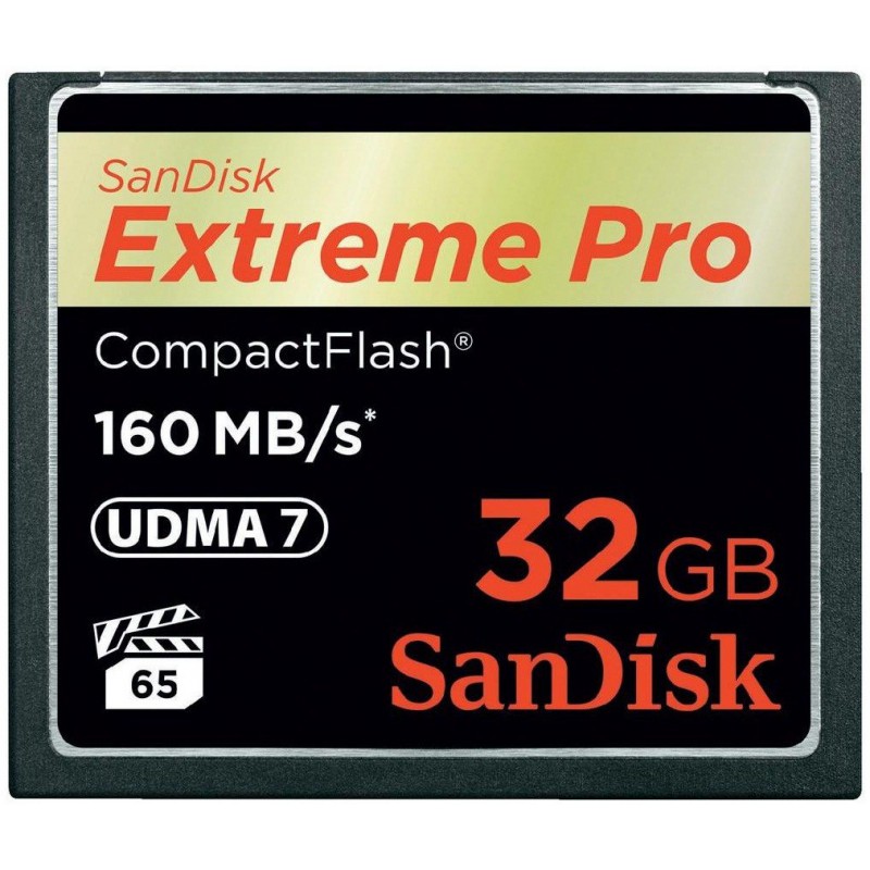 Carte Mémoire Sandisk Compact Flash Extreme Pro 16 Go