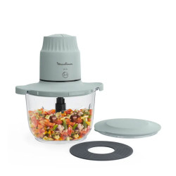 Mini Hachoir MOULINEX 2 Litres / 500W / Gris