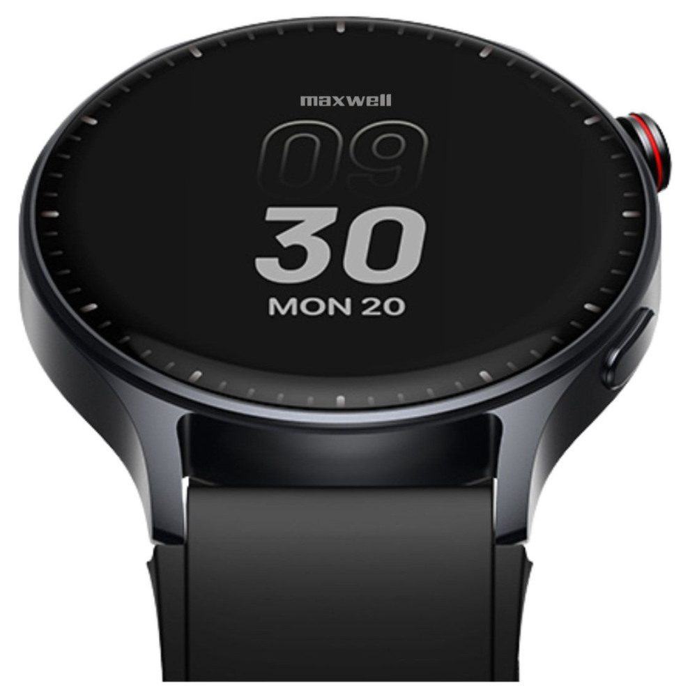 Écran AMOLED tactile 1,3"- résolution (466 × 466)