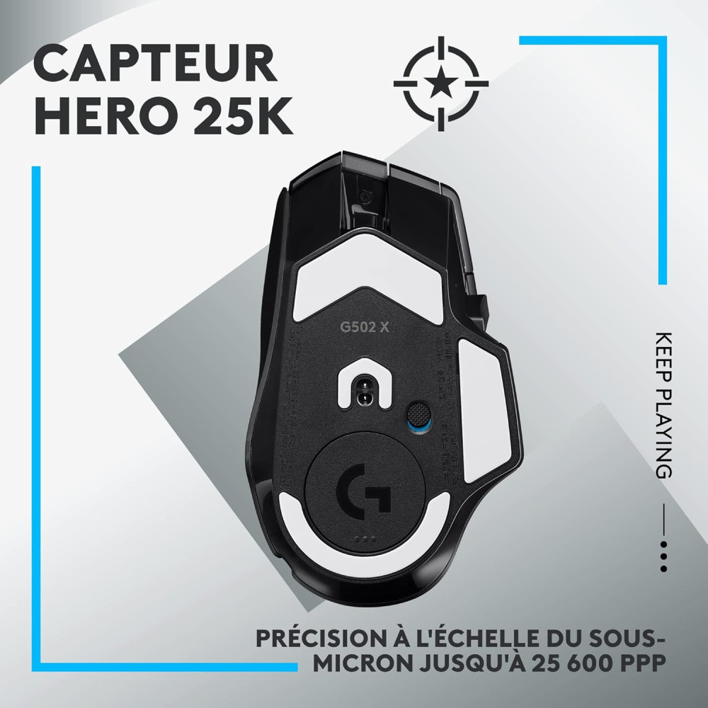 Souris gaming sans fil LOGITECH G502 X LIGHTSPEED / BLACK