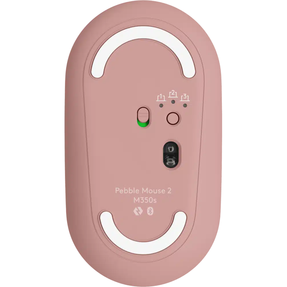 Souris Bluetooth Sans Fil Logitech Pebble 2 M350s / Rose