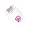 Épilateur Rechargeable 2EN1 JOCCA / Blanc et Rose / 2355