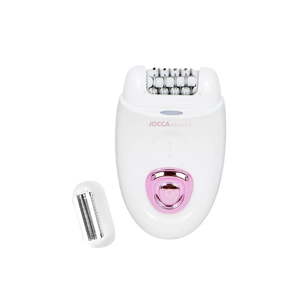 Épilateur Rechargeable 2EN1 JOCCA / Blanc et Rose / 2355