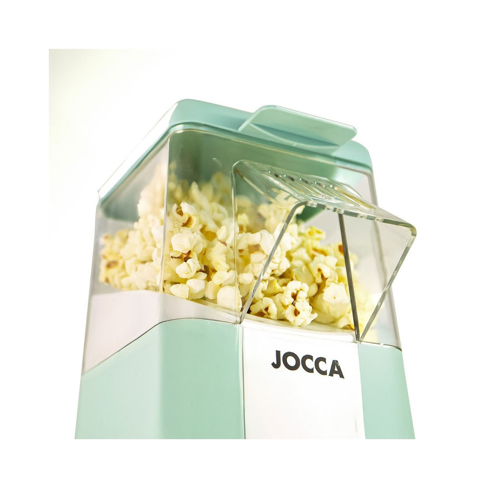 Machine À Pop Corn JOCCA Retro Style OIL 1200W / Turquoise / 5617T