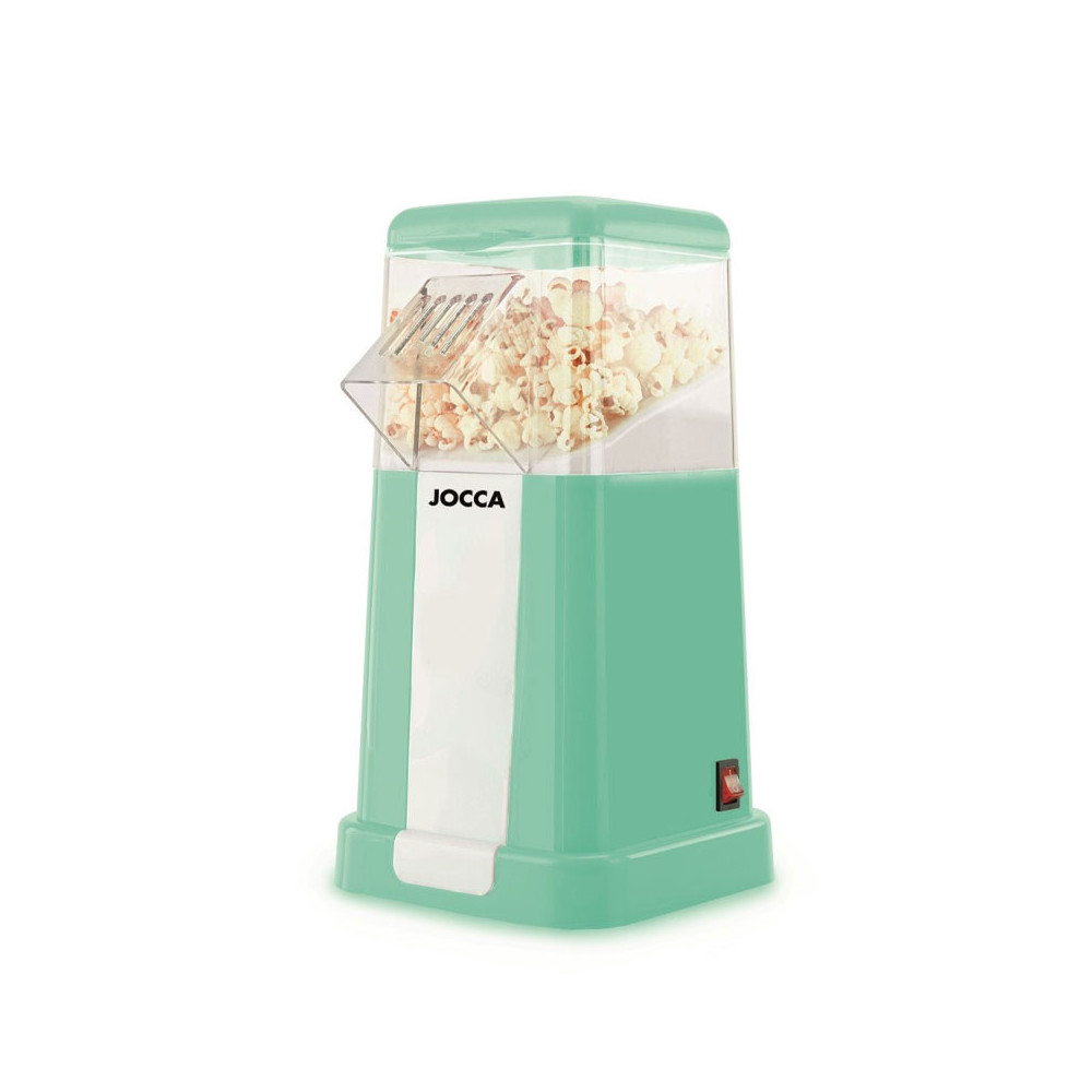 Machine À Pop Corn JOCCA Retro Style OIL 1200W / Turquoise / 5617T