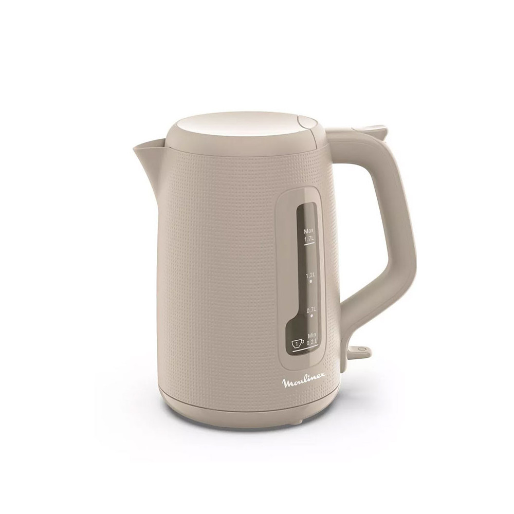 Bouilloire Électrique MOULINEX Morning 2400W 1.7Litre / Gris Chaud