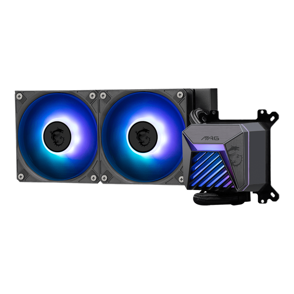 Kit Watercooling MSI MAG CORELIQUID A15 240 / 240 mm / ARGB / LGA1851 / AM5 / Noir