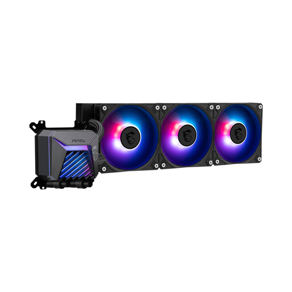 Kit Watercooling MSI MAG CORELIQUID A15 360 / 360 mm / ARGB / LGA1851 / AM5 / Noir