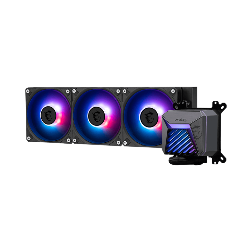 Kit Watercooling MSI MAG CORELIQUID A15 360 / 360 mm / ARGB / LGA1851 / AM5 / Noir