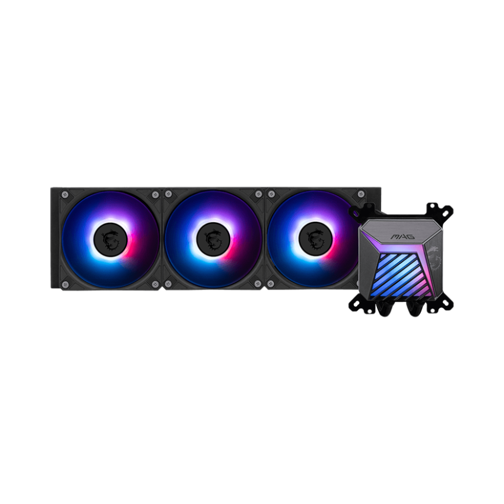 Kit Watercooling MSI MAG CORELIQUID A15 360 / 360 mm / ARGB / LGA1851 / AM5 / Noir