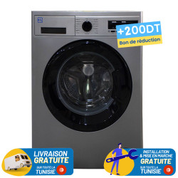 LAVE LINGE CONFORT LINE / 1400trs / 10KG / SILVER + 200DT Bon de Réduction