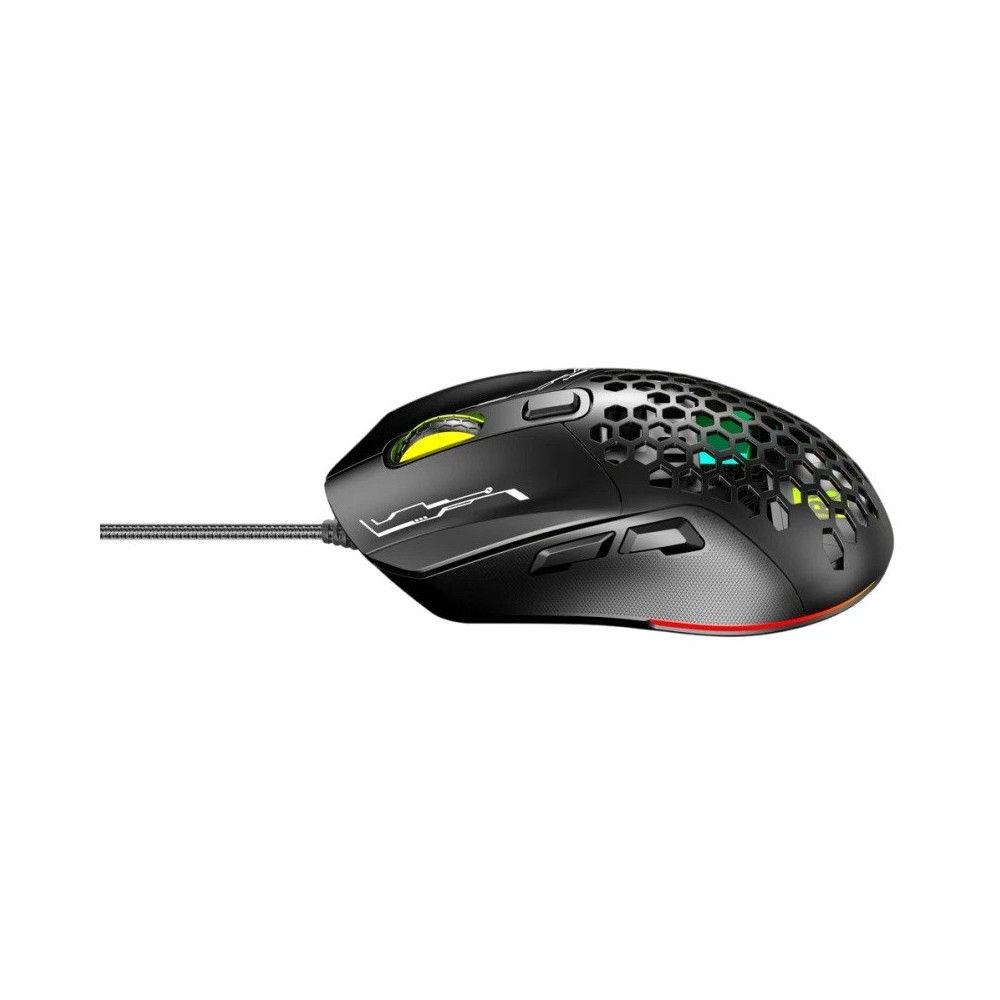SOURIS 6D Gaming -RGB LED Light - R8 - 1635 - jusqu'à 12 000  DPI - BLACK