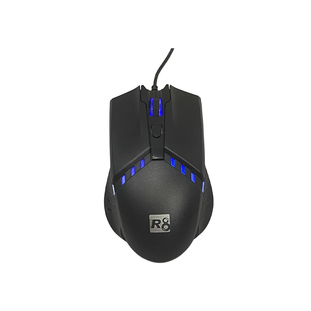 SOURIS OPTIQUE 4D -RGB - R8 - 1609 - With LED Light - BLACK