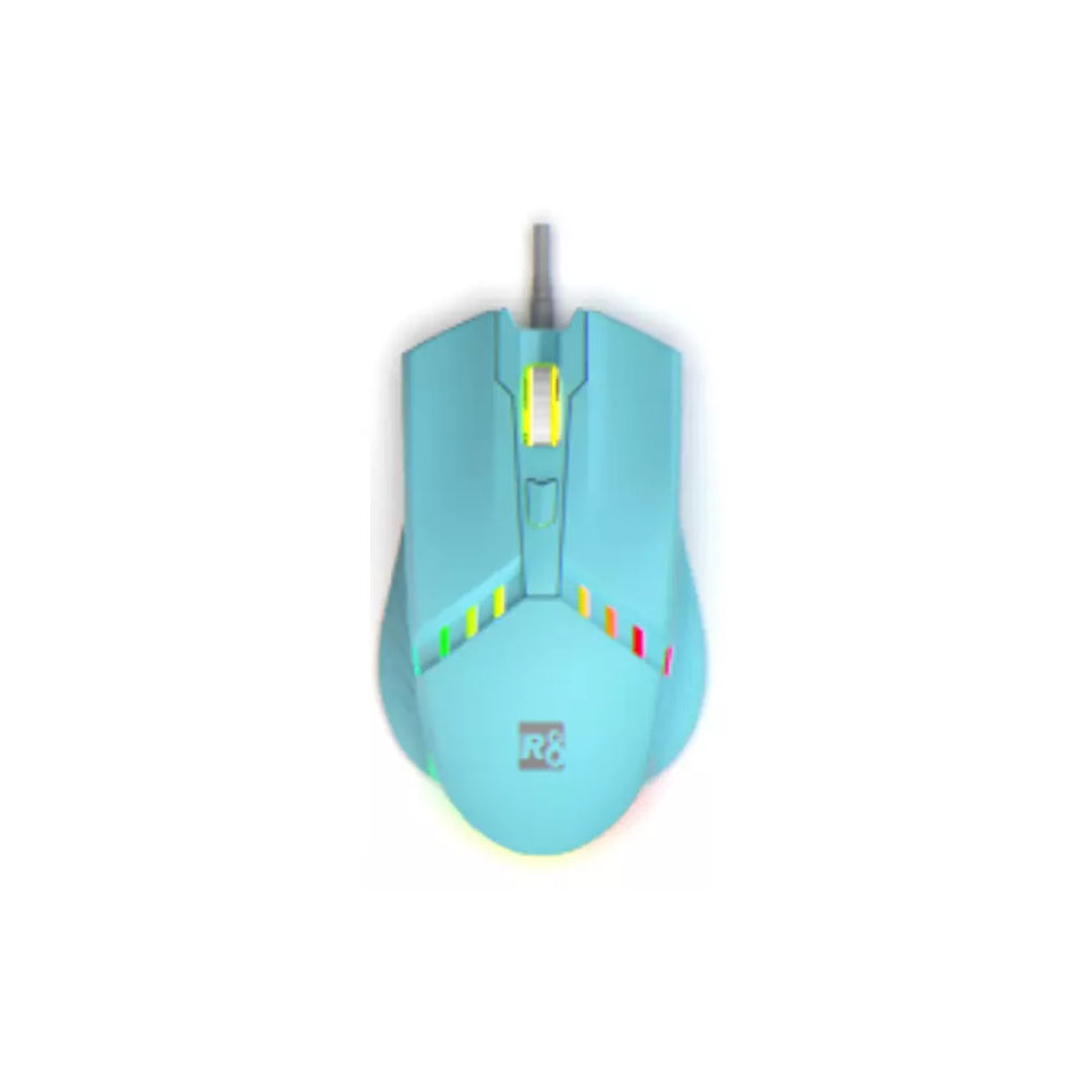 SOURIS OPTIQUE 4D -RGB - R8 - 1609 - With LED Light - BLEU