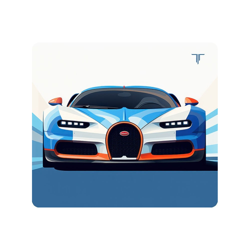Tapis de souris Gamer TITAN L018 BUGATTI / L